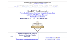 Desktop Screenshot of clearlife.com